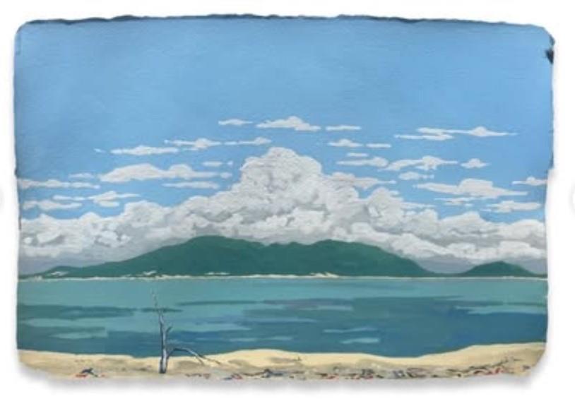West Point Morning, Gouache on Paper by James Mulcahy